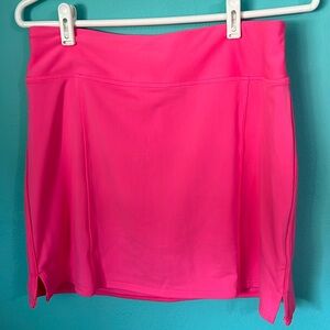 Adidas Golf Climacool Hot Pink Lined Skirt Skort S